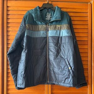 L.L.Bean Men's Mountain Classic Puffer Colorblock Jacket. Size XXL Men 
#195